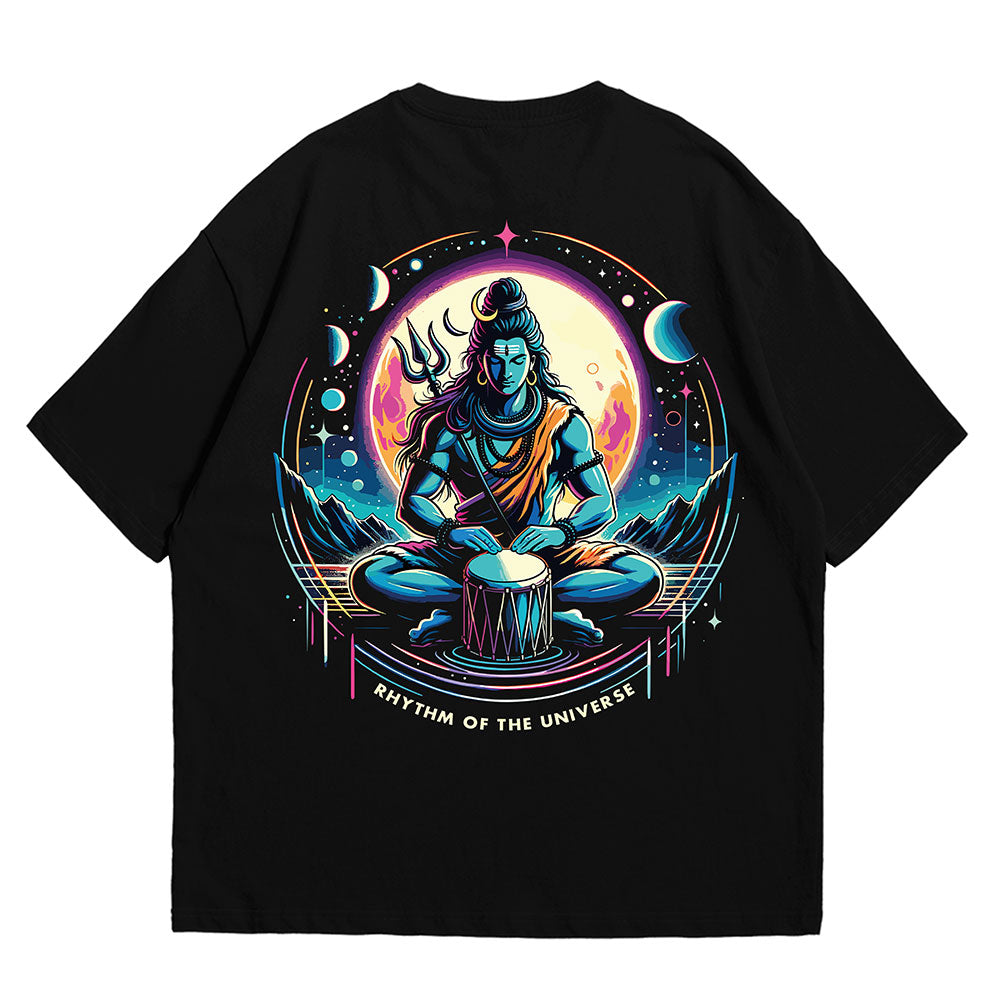 Rhythm Of The Universe Oversized T-shirt